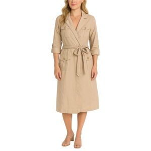 French Designer Linen Dress from Gerard Darel